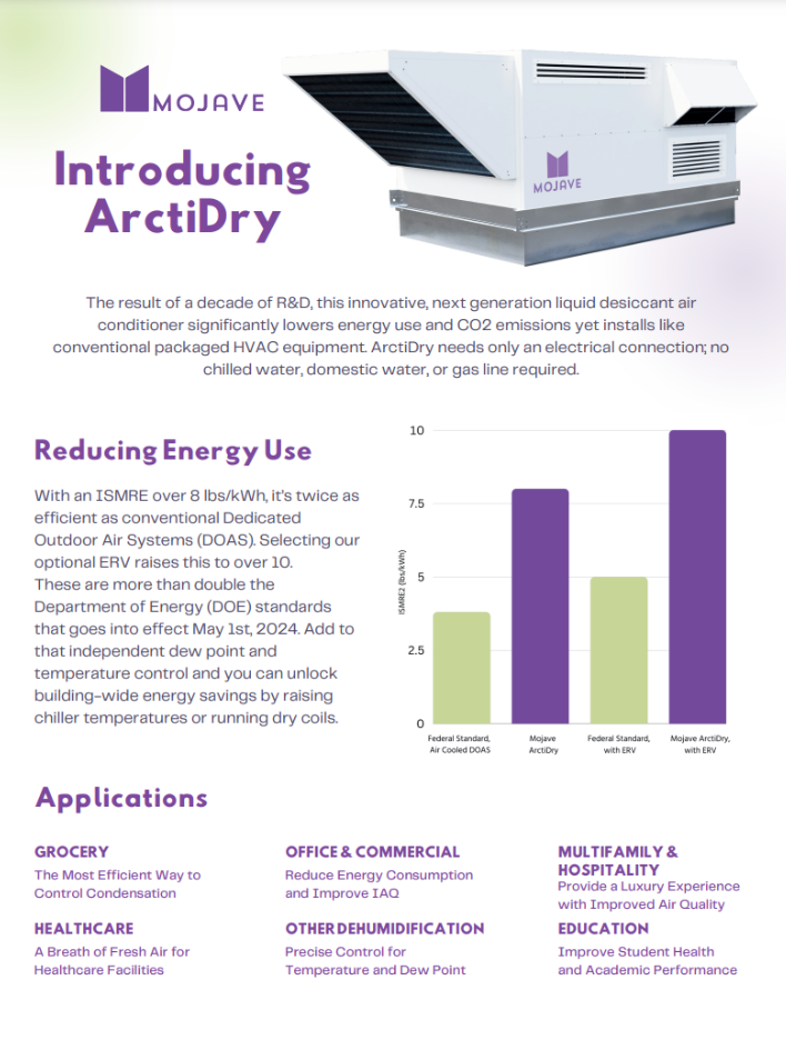 Mojave HVAC Product Guide 2023 Image